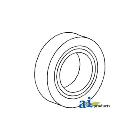 A & I Products Oil Seal, Transmission Countershaft 4" x4" x1" A-E62GE9
